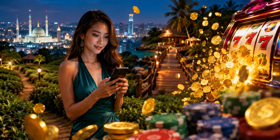 Permainan slot gaya Melayu di Selangor menggambarkan promosi kasino dan slot platform 21000